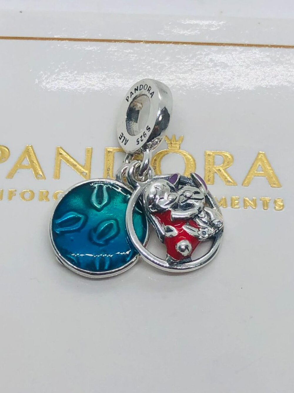 Pandora Disney Lilo & Stitch Family Dangle Charm